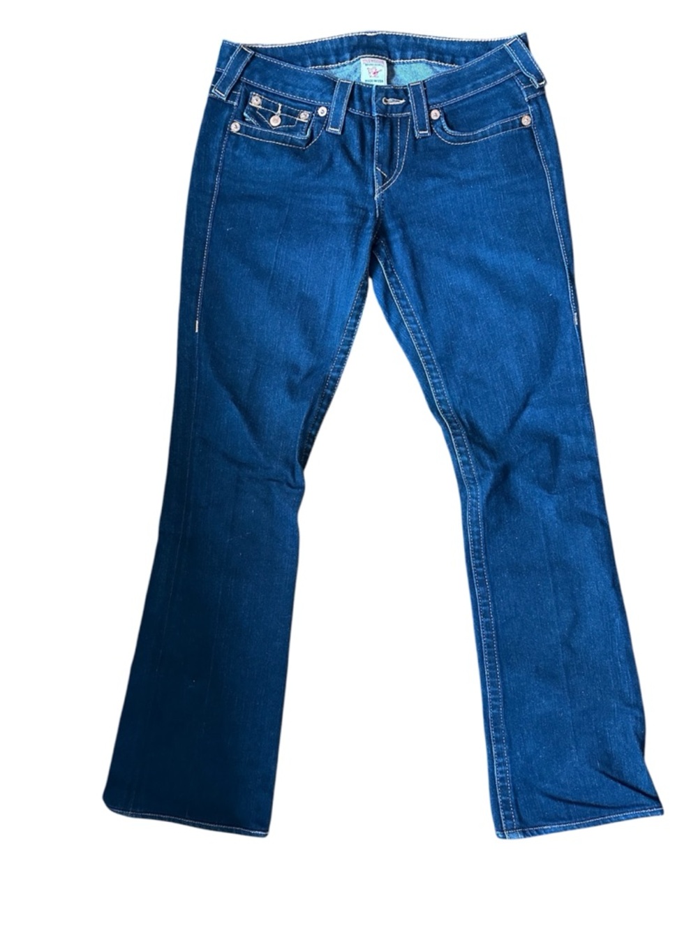 True Religion Deep Blue Flare Jeans